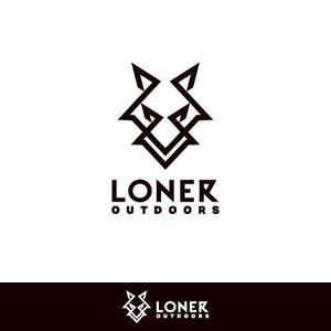 FOURTH GRAPHICS (kh14)さんの新規アウトドアブランド『LONER』のロゴ作成依頼への提案