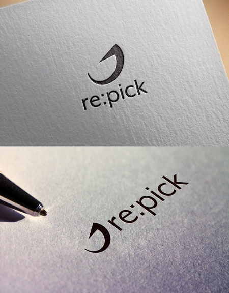 D.R DESIGN (Nakamura__)さんのインナーケアブランド　「re:pick」　のロゴへの提案