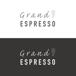 Planta2 design (Planta2)さんの新規出店のカフェ「Grand9 ESPRESSO」の店舗ロゴ及びロゴマーク（商標登録予定なし）への提案