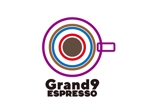 tora (tora_09)さんの新規出店のカフェ「Grand9 ESPRESSO」の店舗ロゴ及びロゴマーク（商標登録予定なし）への提案