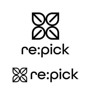 j-design (j-design)さんのインナーケアブランド　「re:pick」　のロゴへの提案