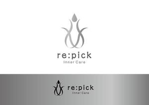 - (WITH_Toyo)さんのインナーケアブランド　「re:pick」　のロゴへの提案