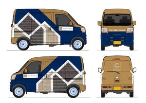 一般社団法人ものづくりネットワーク沖縄 (mdn-okinawa)さんの社用車に会社の宣伝ラッピングデザインへの提案