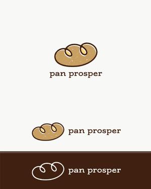 pTree LABO (torch_tree)さんのパン屋「pan prosper」のロゴへの提案