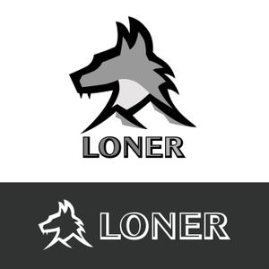 鹿歩 (yuanami)さんの新規アウトドアブランド『LONER』のロゴ作成依頼への提案