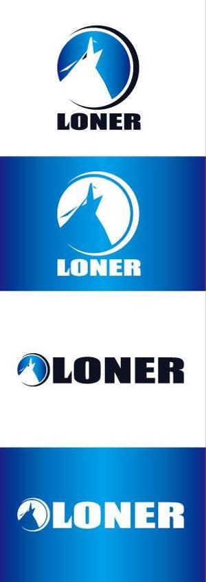 1-SENSE (tattsu0812)さんの新規アウトドアブランド『LONER』のロゴ作成依頼への提案