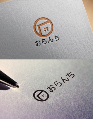D.R DESIGN (Nakamura__)さんの中古住宅専門店　≪おらんち≫　のロゴへの提案