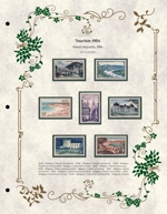 K-Design (kurohigekun)さんの切手帳のリーフを飾るアール・ヌーヴォーな飾り罫への提案