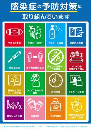 Chappy (chappy02)さんの【最大3件当選】感染症対策ポスターデザインへの提案