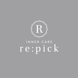 ns_works (ns_works)さんのインナーケアブランド　「re:pick」　のロゴへの提案