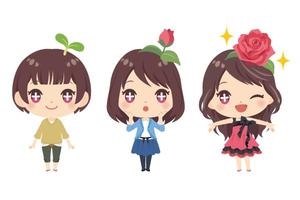 bamboooさんの美容全般求人サイトのキャラクターへの提案