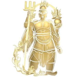 sasakoporation ()さんの寺院の御朱印のキャラクター２　毘沙門天様への提案