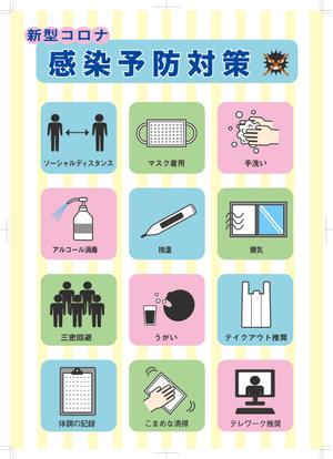 fumi ()さんの【最大3件当選】感染症対策ポスターデザインへの提案