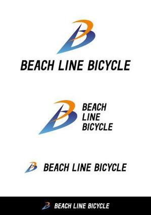 ヘブンイラストレーションズ (heavenillust)さんのスポーツバイクプロショップ「BEACH LINE BICYCLE」のメインロゴへの提案