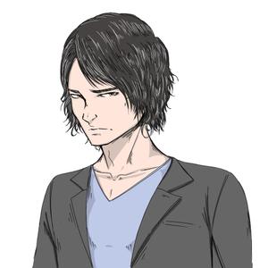 peintproject11 (peintproject11)さんのカッコいい（男らしい）社長のイラストへの提案