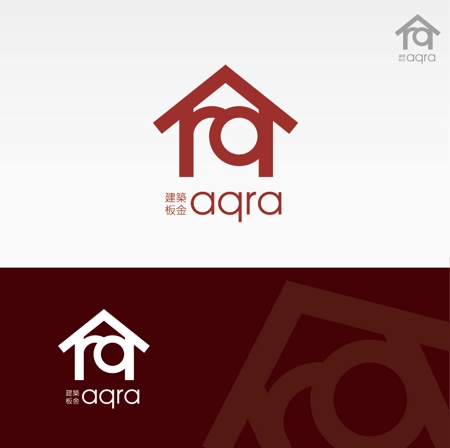 oldnick ()さんの「aqra アクラ」の建築・建築板金会社のロゴ作成。アルファベットのみ、カタカナのみでも可への提案