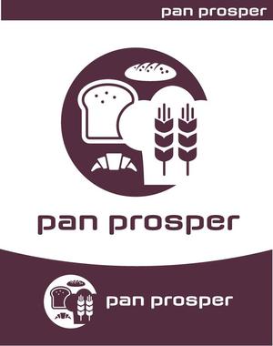 CF-Design (kuma-boo)さんのパン屋「pan prosper」のロゴへの提案