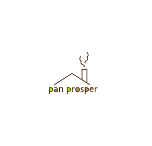 JN Design (rei_design_)さんのパン屋「pan prosper」のロゴへの提案
