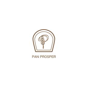 JN Design (rei_design_)さんのパン屋「pan prosper」のロゴへの提案