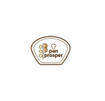 JN Design (rei_design_)さんのパン屋「pan prosper」のロゴへの提案