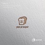 doremi (doremidesign)さんのパン屋「pan prosper」のロゴへの提案