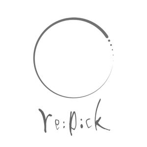 ひとふでや (hitofudeya)さんのインナーケアブランド　「re:pick」　のロゴへの提案