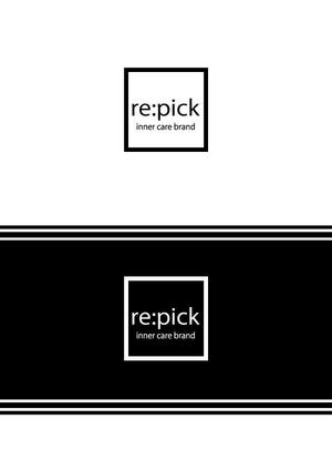 ありす (yuko-n)さんのインナーケアブランド　「re:pick」　のロゴへの提案
