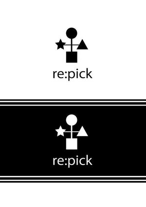 ありす (yuko-n)さんのインナーケアブランド　「re:pick」　のロゴへの提案