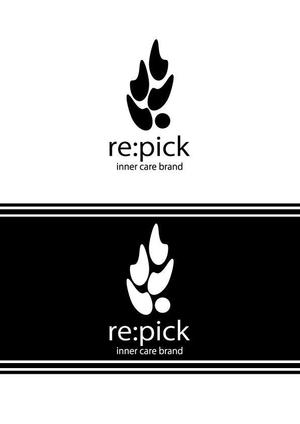 ありす (yuko-n)さんのインナーケアブランド　「re:pick」　のロゴへの提案