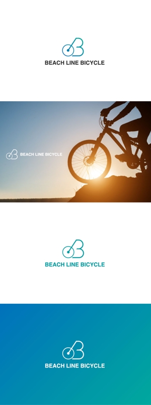 red3841 (red3841)さんのスポーツバイクプロショップ「BEACH LINE BICYCLE」のメインロゴへの提案