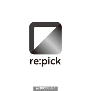 W DESIGN (WENNYDESIGN_TATSUYA)さんのインナーケアブランド　「re:pick」　のロゴへの提案