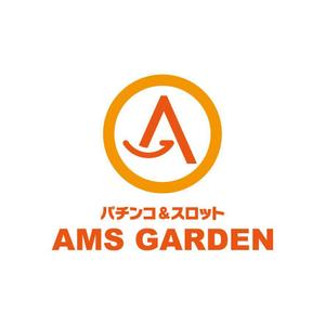 渋谷吾郎 -GOROLIB DESIGN はやさはちから- (gorolib_design)さんの「パチンコ＆スロット　アムズガーデン（AMS GARDEN）」のロゴ作成への提案