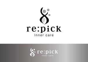 - (WITH_Toyo)さんのインナーケアブランド　「re:pick」　のロゴへの提案