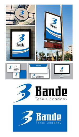 King_J (king_j)さんのテニススクールの新事業部「Bandeテニスアカデミー」のロゴ制作のお願いへの提案