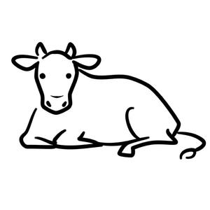 studio-picott (studio-picott)さんの来年の干支「丑（うし）」のシンプルなイラストへの提案