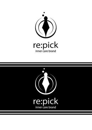 Alice (alice-yn)さんのインナーケアブランド　「re:pick」　のロゴへの提案