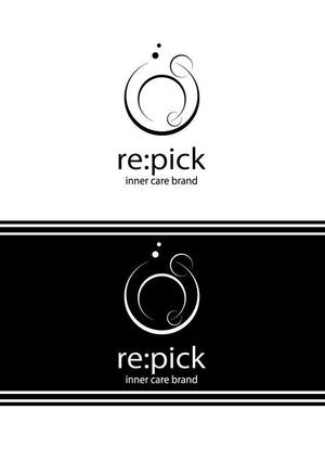 Alice (alice-yn)さんのインナーケアブランド　「re:pick」　のロゴへの提案