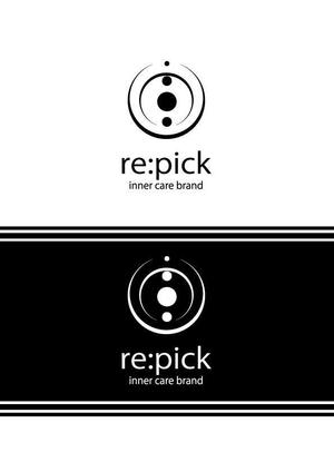 Alice (alice-yn)さんのインナーケアブランド　「re:pick」　のロゴへの提案
