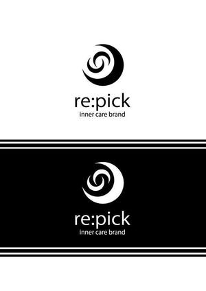 Alice (alice-yn)さんのインナーケアブランド　「re:pick」　のロゴへの提案