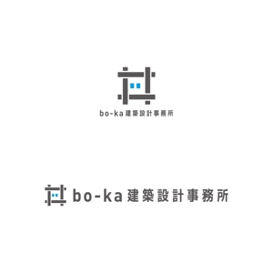 Yolozu (Yolozu)さんのbo-ka建築設計事務所のロゴマークデザインへの提案