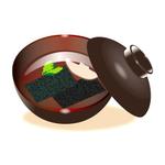 Lefty Satow (satow01)さんの海苔の入ったお吸い物のイラストへの提案