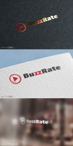 mogu ai (moguai)さんのYouTubeのバスった動画を探せるサイト「BuzzRate」のロゴへの提案