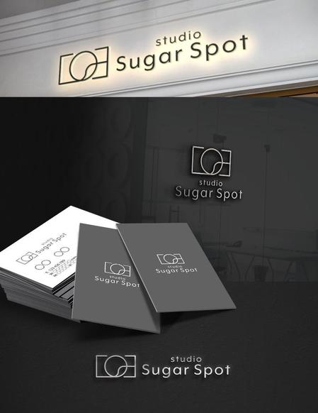 D.R DESIGN (Nakamura__)さんのstudio Sugar Spotのロゴ作成への提案