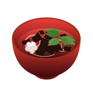 Weblio51　 (Weblio51)さんの海苔の入ったお吸い物のイラストへの提案