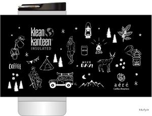 kkstyle (kkstyle)さんの保温用マイボトル「Klean Kanteen」への手描き風イラストへの提案