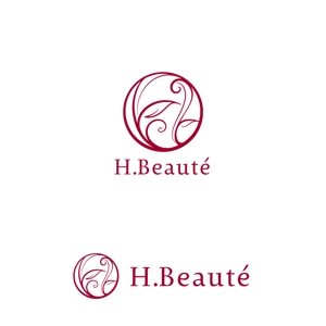 marutsuki (marutsuki)さんのトータルビューティー　H. Beauté のロゴへの提案