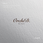 doremi (doremidesign)さんの美容室「OrchiD.」ロゴ制作の依頼への提案
