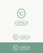 pTree LABO (torch_tree)さんの美容室「COPAiN GRANDIR.」のロゴへの提案