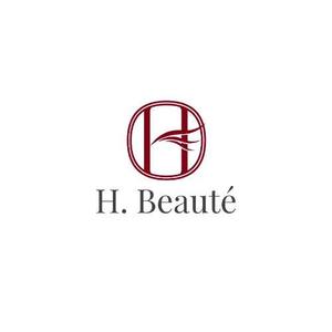 Okumachi (Okumachi)さんのトータルビューティー　H. Beauté のロゴへの提案