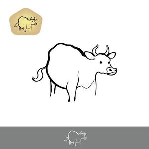 50nokaze (50nokaze)さんの来年の干支「丑（うし）」のシンプルなイラストへの提案